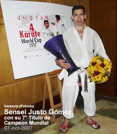 Foto - 7° titulo de Campeón Mundial (Justo Gómez)